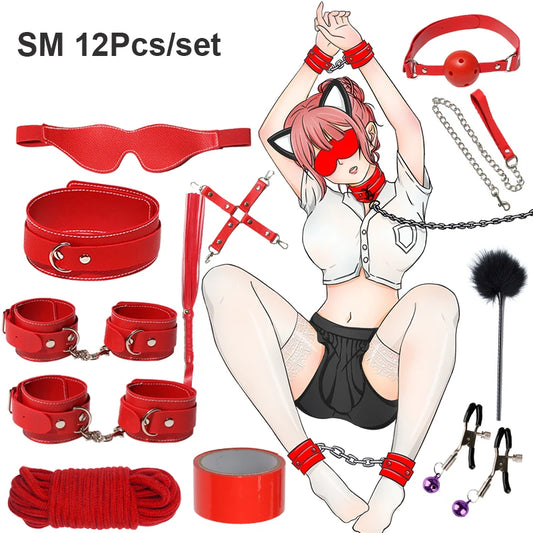 BDSM Bondage Kits 12PCS