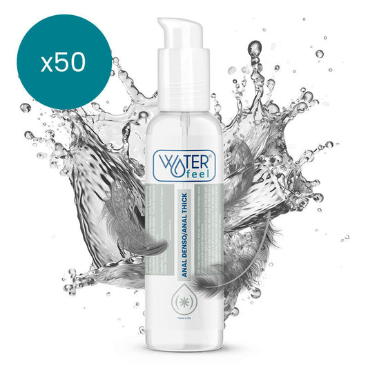 WATERFEEL - LUBRIFICANTE ANALE 150 ML CONFEZIONE 50 UNITÀ