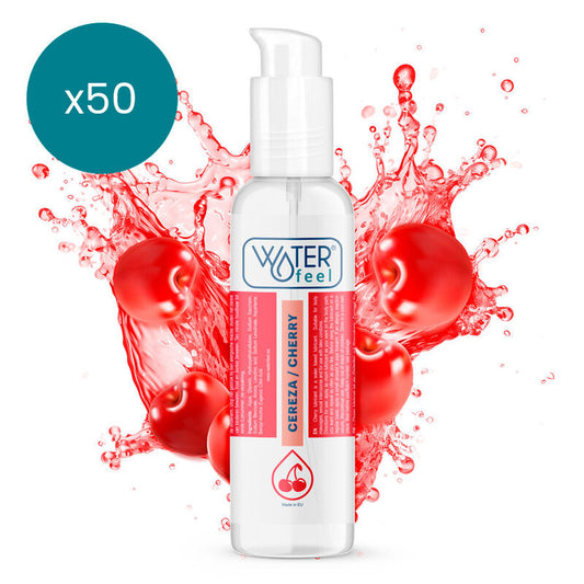 WATERFEEL - LUBRIFICANTE ALLA CILIEGIA 175 ML CONFEZIONE 50 UNITÀ